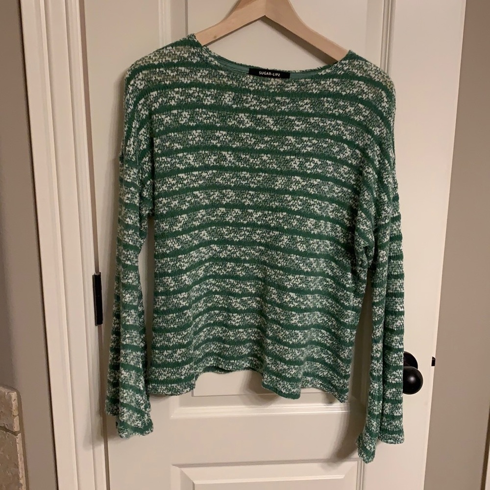 Bell sleeve  sweater